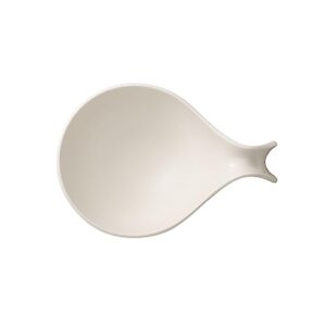 Villeroy & Boch Flow Salad Bowl with Handle, 20.25 oz, White