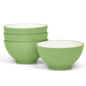 Noritake Colorwave Apple Bowl, Rice, 5 3/4", 20 oz., Set of 4 in Apple/Green