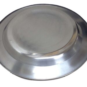 KITCHEN DIVA Stainless Steel Soup Plate | Timeless Classic Design | Versatile & Durable for Everyday Dining