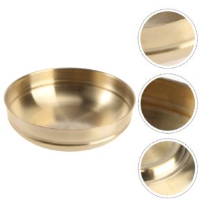 DOITOOL Ramen Bowls Noodle Soup Bowl Stainless Steel Serving Bowl for Udon Soba Pho Pasta Salad Cereal 22cm Gold