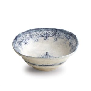 arte italica burano pasta/cereal bowl, blue