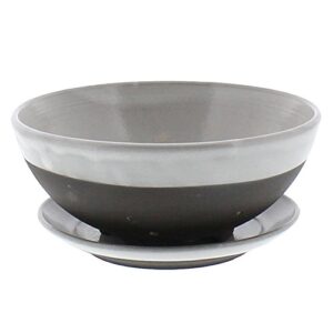retro classic berry bowl saucer set | white colander strainer plate