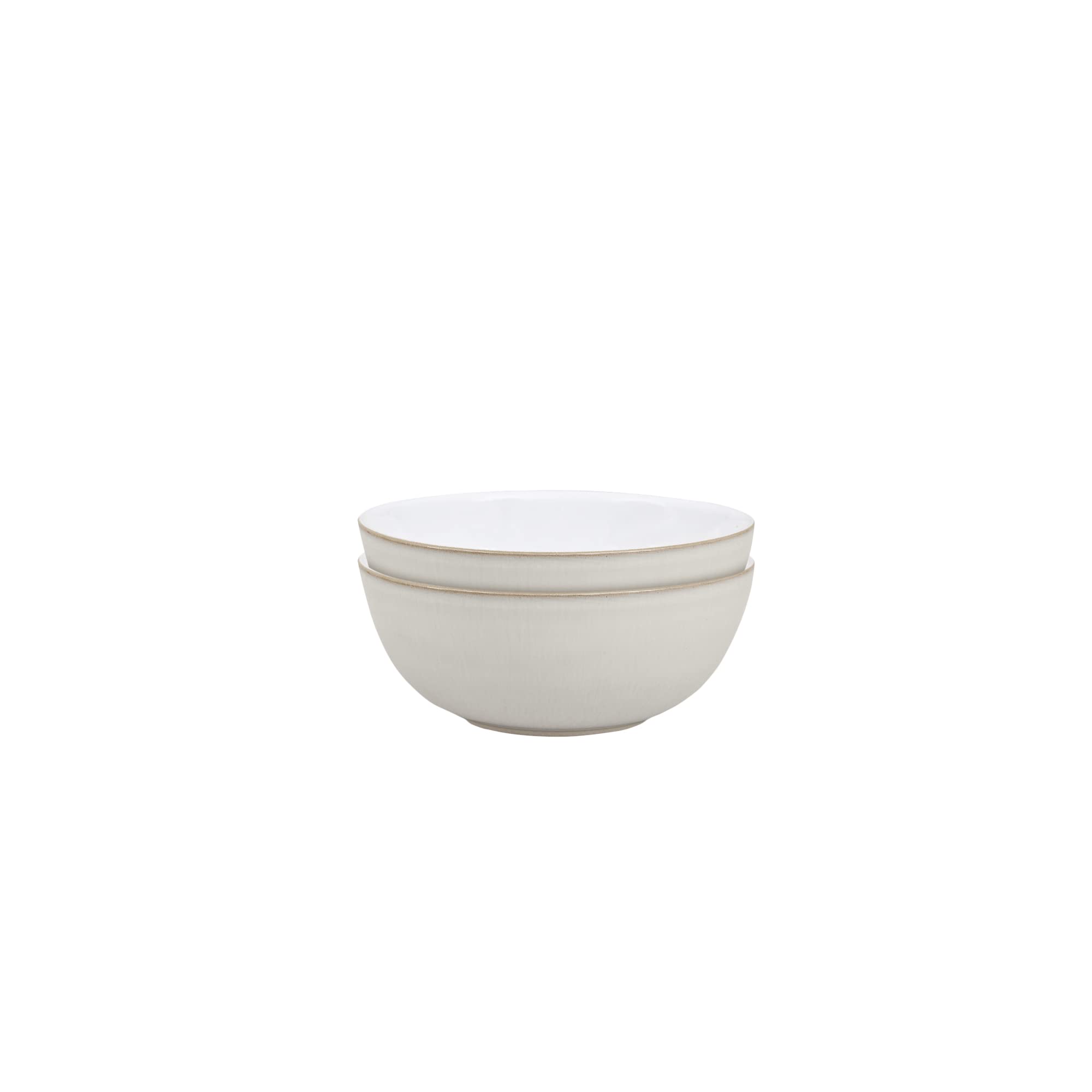 Natural Canvas Cereal Bowl Set Of 2