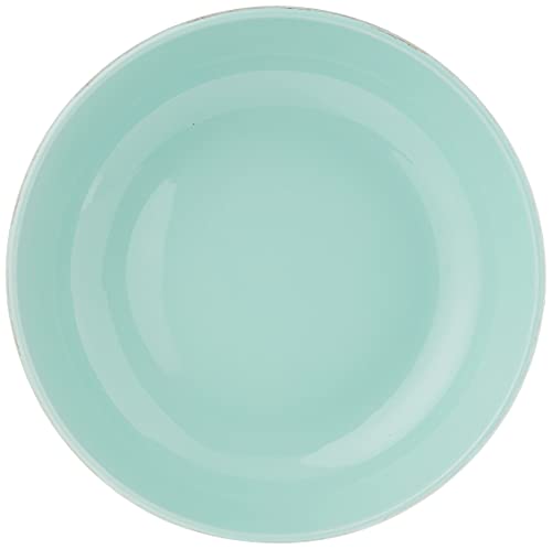 Signature Housewares Sorrento Collection Large Pasta Bowl, 12-Inch, Aqua