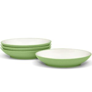 noritake colorwave apple bowl, coupe pasta, 35 oz., 9 1/4", set of 4 in apple/green