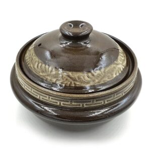 thejd korean stone bowl (dolsot), sizzling hot pot for bibimbap and soup - premium ceramic (korean stone pot_03)