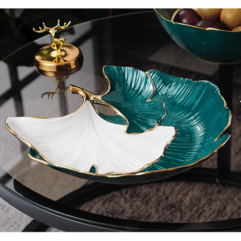 Creative Ceramic Fruit Bowl Fruit Basket, Fruit Serving Bowls, Stylish Fruit Bowls For Fruit Dessert Snacks (Color : E)