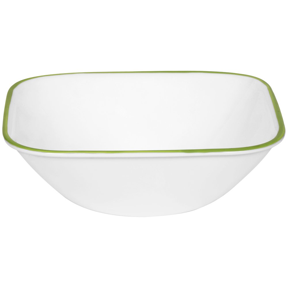 Corelle Bamboo Leaf Square Round 22-Ounce Soup/Cereal Bowl