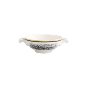 villeroy & boch audun ferme soup cup, 400 ml, premium porcelain, white/multicolour