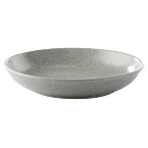 g.e.t. pa1944837512 high-strength porcelain coupe bowl, 52 ounce, grey (set of 12)