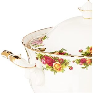 Royal Albert Old Country Roses Soup Tureen, 146 oz, Multi