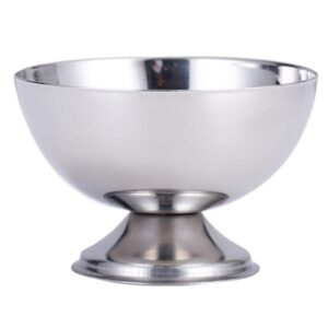 yardwe stainless steel bowl dessert bowl sauce bowls ice cream fruit snack candy cup appetizer plates serving portion cups ramekins for home kicthen 10. 7x7cm