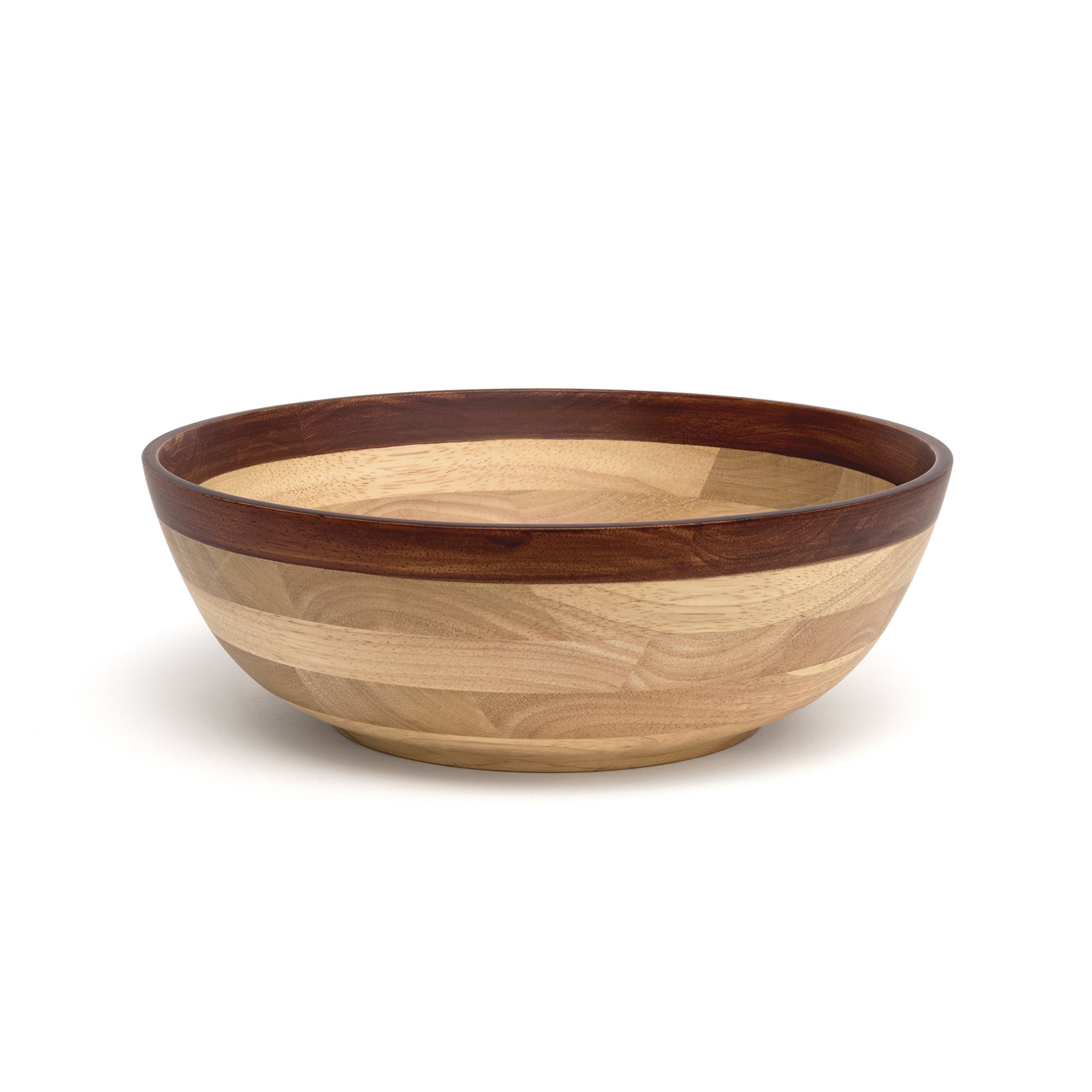 Lipper International Large 2-tone salad bowl