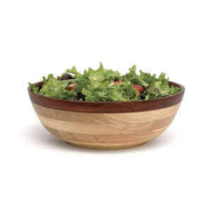 Lipper International Large 2-tone salad bowl