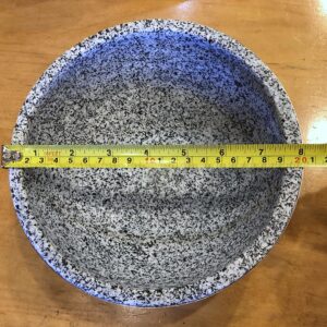 Sunrise Kitchen Supply Natural Stone Bowl For Bibimbap and Soup (36 OZ)