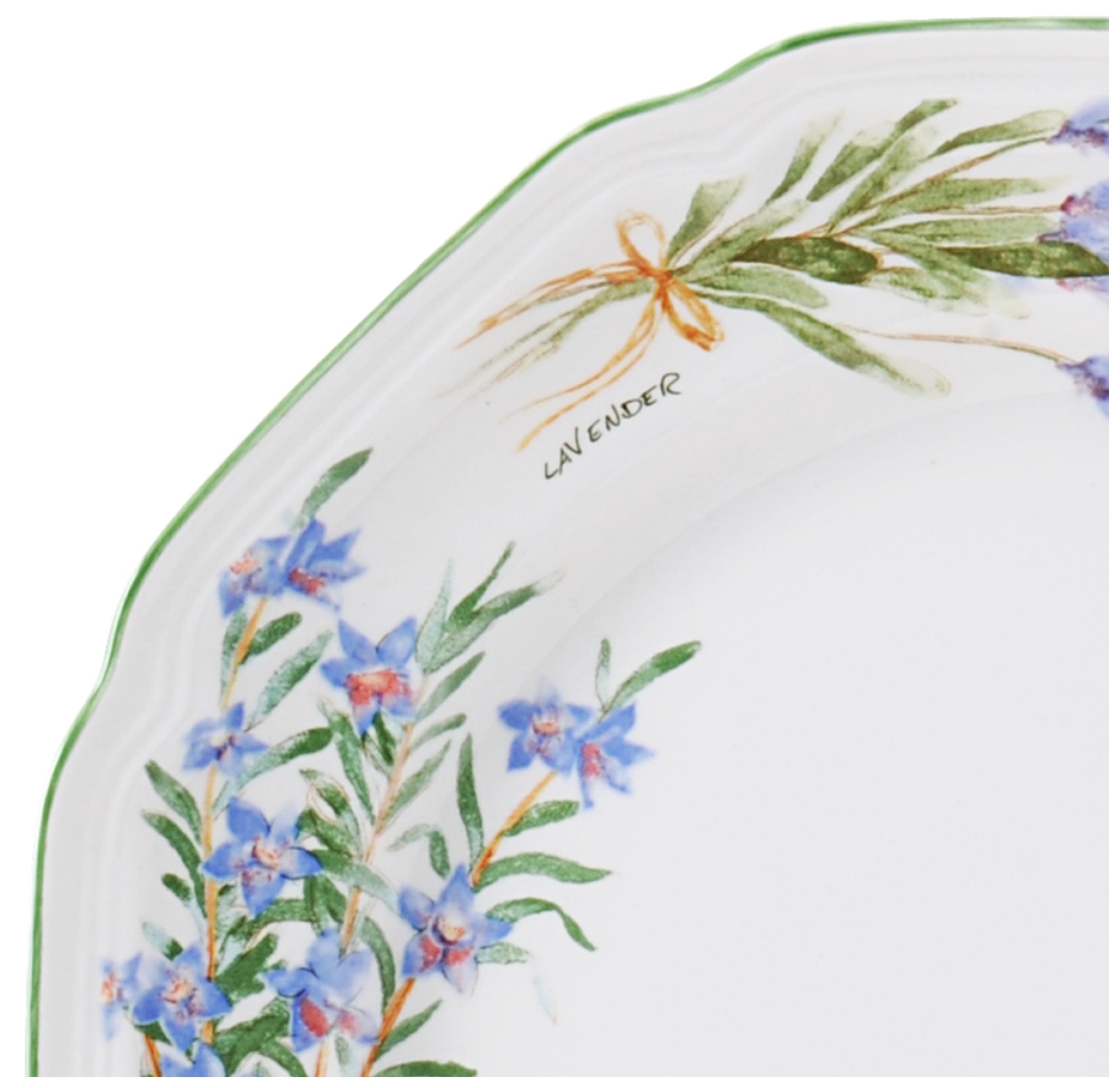 Mikasa Botanical Bouquet Cereal Bowl, 6-Inch, Set of 4