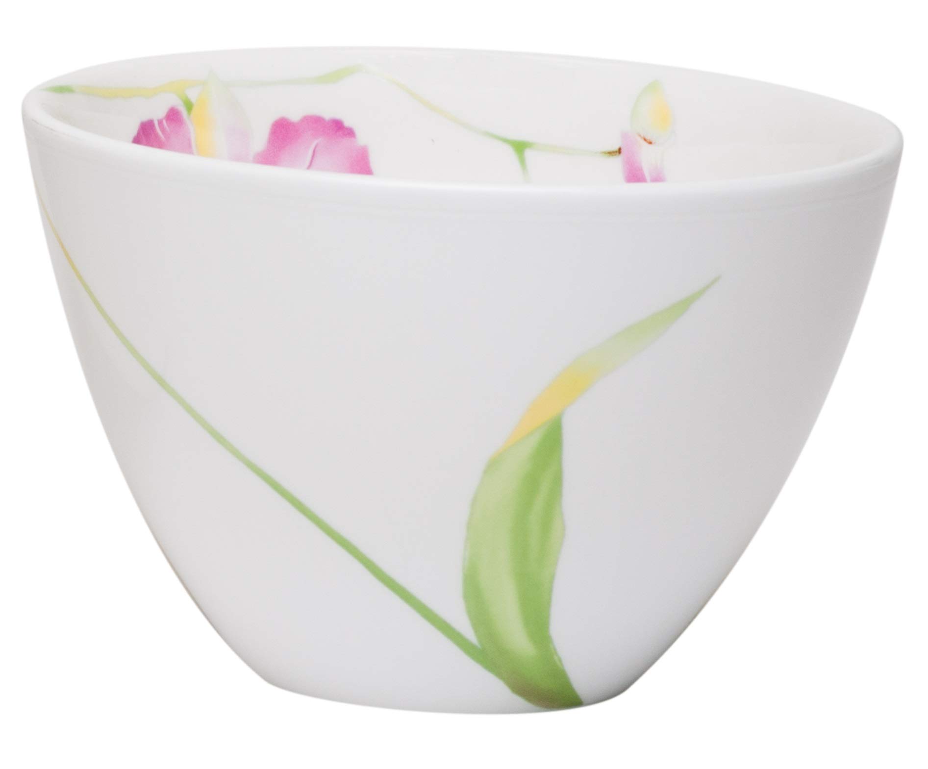 Red Vanilla FP004-421 5" Leilani Coupe Bowl (Set of 4), 20 oz, White