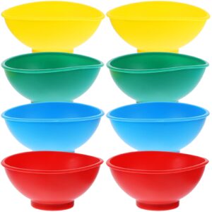 sherchpry 8pcs silicone mini pinch bowls for condiments dips snacks sauce nuts candy fruits appetizer