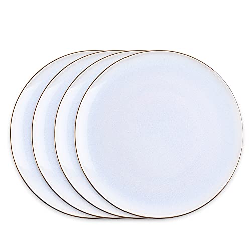 Stone lain Porcelain Dish Set, 4 Dinner Plates, Josephine - Lavender