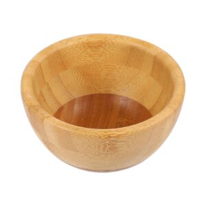 hemoton wooden tray salad bowl child dried fruit food bowl bamboo flatware