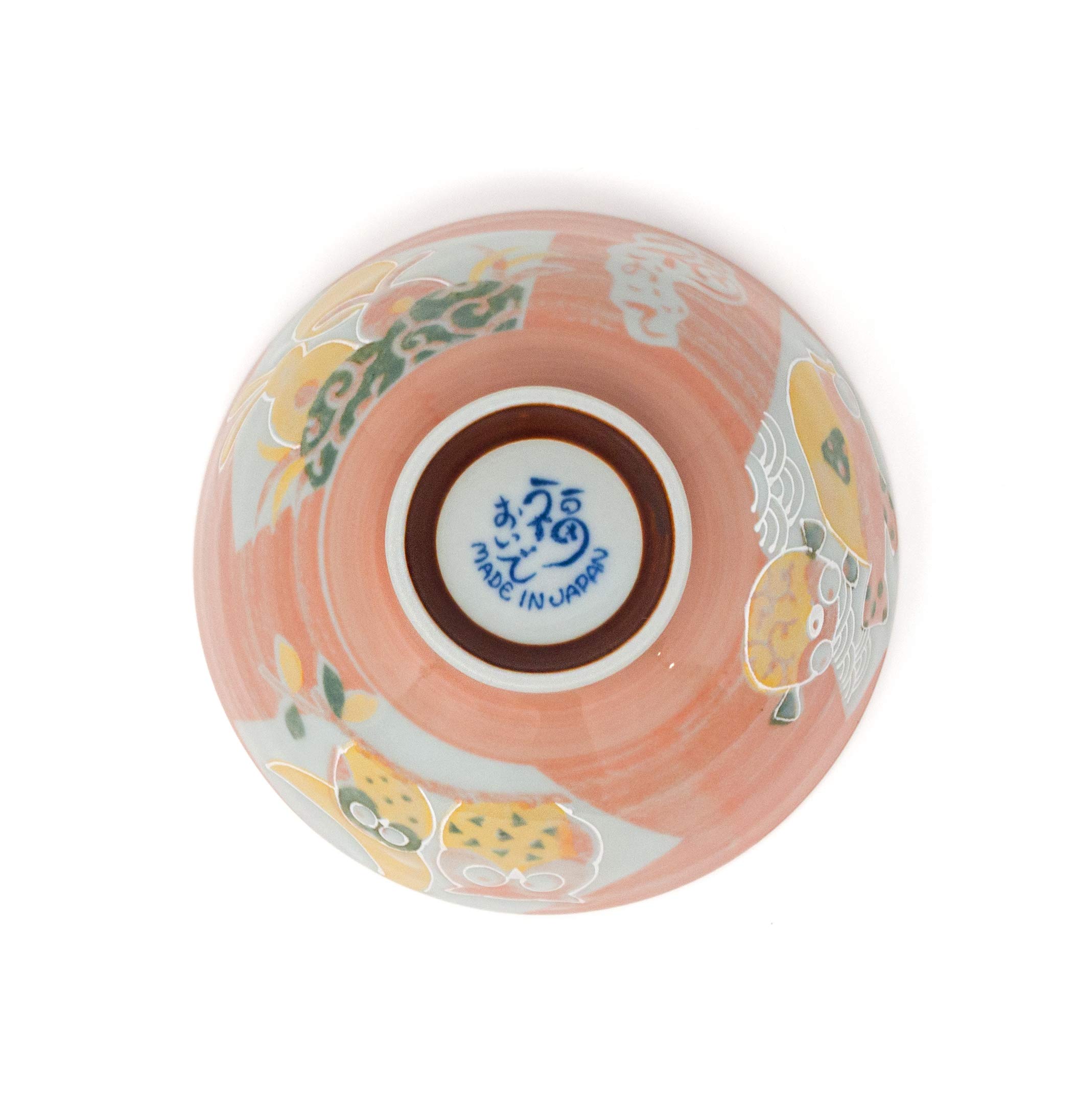 Liphontcta Traditional Japanese Porcelain Bowls - Made in Japan, 8 Ounce, Set of 2