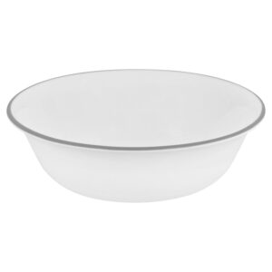corelle livingware mystic gray 18-oz bowl