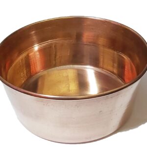 PARIJAT HANDICRAFT Handcrafted copper bath bowl authentic copper bath bowl and hammam bowl (hamam-bowls-02)