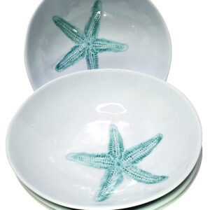 Starfish Salad Dessert Bowl, Set of 4