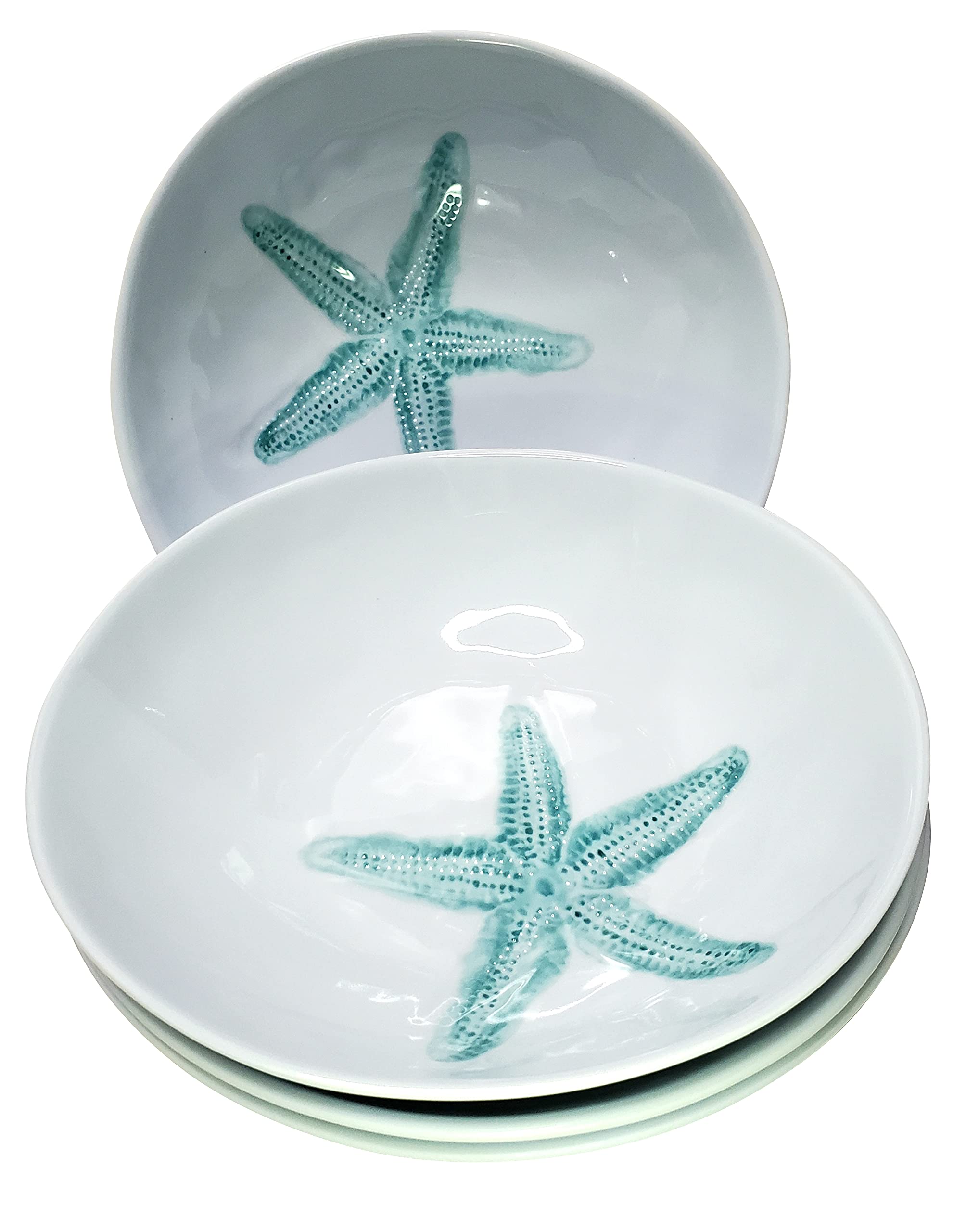 Starfish Salad Dessert Bowl, Set of 4