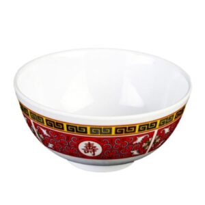 thunder melamine 4-3/8-inch rice bowl, 9 oz, 3006tr, heavy-duty plastic tableware (pack of 12)
