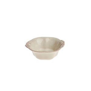 casafina ceramic stoneware 22 oz. soup & cereal bowl - madeira harvest collection, vanilla crème | microwave & dishwasher safe dinnerware | food safe glazing | restaurant quality tableware