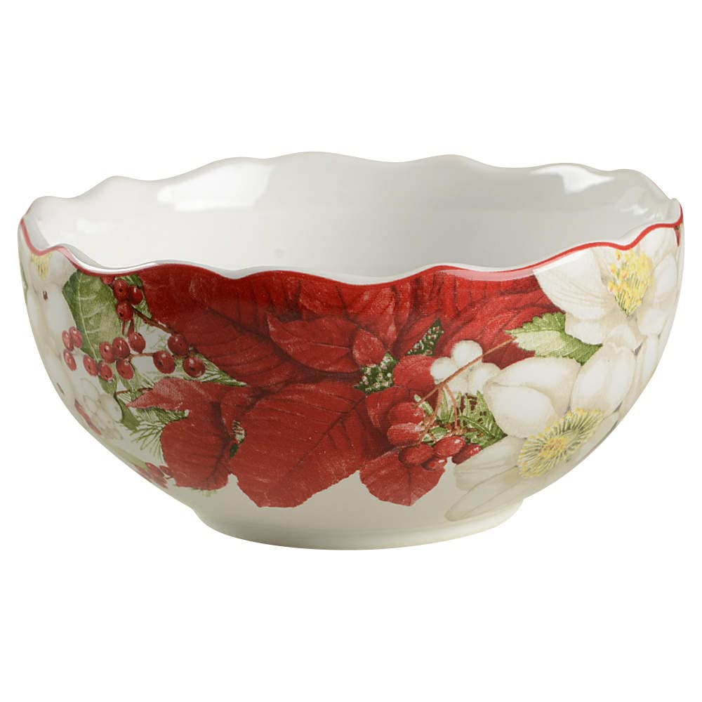 222 Fifth winter harmony cereal/soup bowl round