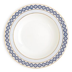 jonathan adler newport soup plate, blue, large