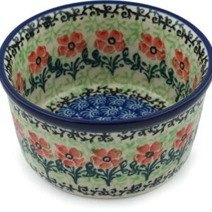 Polish Pottery Small Bowl 4-inch (Maraschino) made by Ceramika Artystyczna