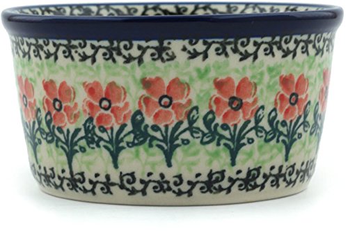 Polish Pottery Small Bowl 4-inch (Maraschino) made by Ceramika Artystyczna