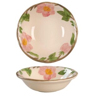 franciscan desert rose soup/cereal bowls