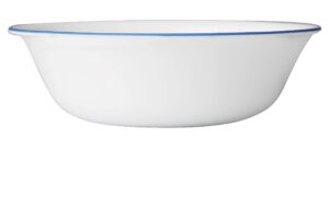 corelle livingware blue banded 18 ounce bowls, 6-piece set