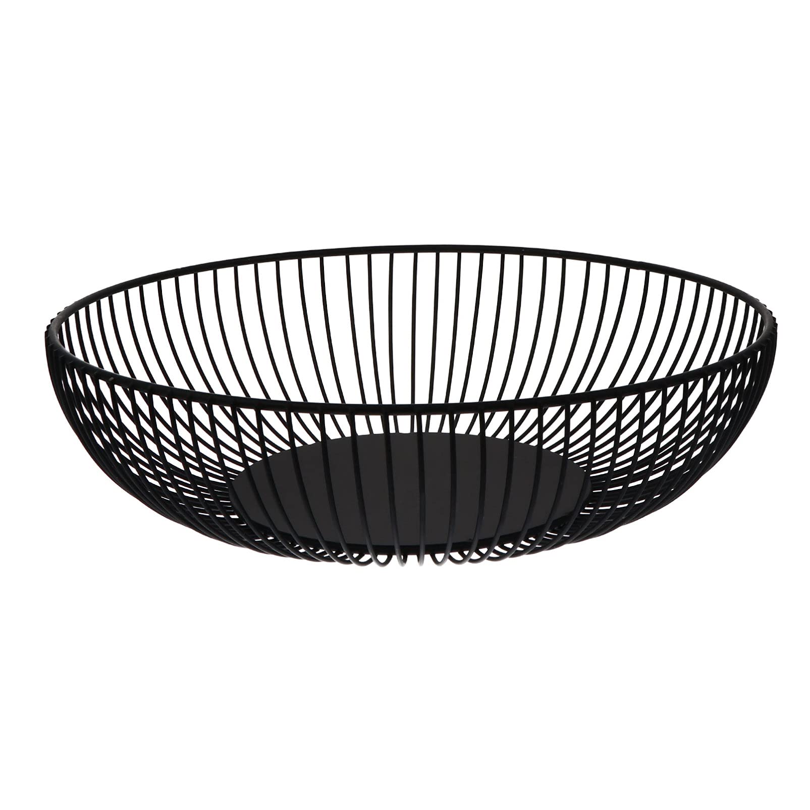 LIFKOME Metal Wire Countertop Fruit Bowl Basket Holder for Kitchen Modern Home Storage Decor Stand Metal Wire Fruit Basket Minimalist Housewares Metal Iron Fruit Storage Bowls Holder