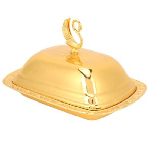 mxzzand european fruit plate, rustproof easy to gold fruit tray gold oxidation resistant for bars