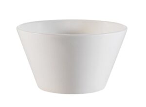 cac china accessories 5-inch new bone white porcelain bowl, 16-ounce, box of 36