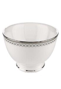lenox fruit bowl pearl platinum, white
