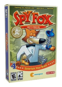 spy fox dry cereal - pc/mac