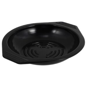 hemoton stone bowl trivet bibimbap bowl tray melamine hot pot holder mats for korean dolsot soup bowl heat resistant pads black