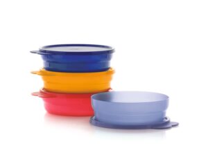 tupperware microwave cereal bowls, set of 4