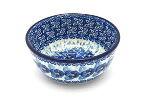 polish pottery bowl - ice cream/dessert - unikat signature u3639
