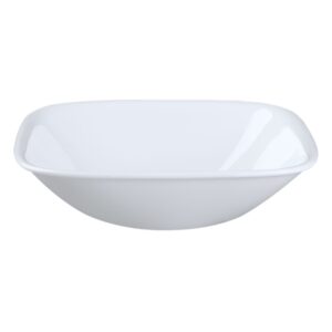corelle square pure white 10 ounce soup/cereal bowl (set of 8)