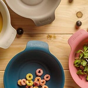 Nineware BPA-Free Cereal Bowl Set of 4 Unbreakable Lightweight for Soup, Rice, Yogurt Dishwasher & Microwave Safe