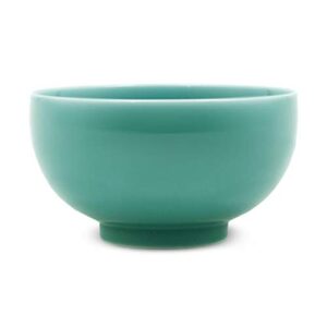 hakusan porcelain 5-size deep moodle bowl, celadon, Φ6.1 x 3.3 inches (15.5 x 8.5 cm), 30.4 fl oz (900 ml), hasami ware made in japan, hakusan porcelain