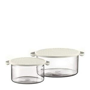 Bodum Hot Pot Bowl with Lid, 85 oz, White