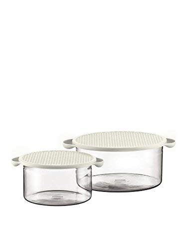 Bodum Hot Pot Bowl with Lid, 85 oz, White